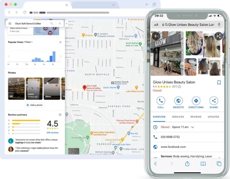 google listing optimiser
